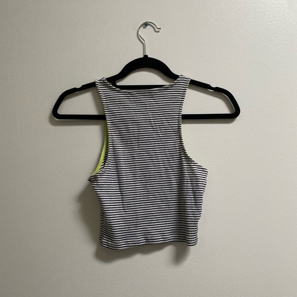 AEO Ribbed Striped Crop Tank - Picture 4 of 4